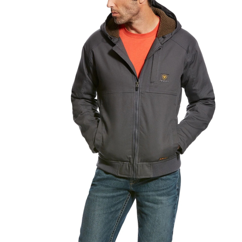 Ariat Rebar Grey DuraCanvas Jacket from Columbia Safety